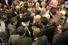 گزارش تصویری ازحواشی دیدار خانواده‌های شهدای هفتم تیر با رهبر انقلاب-1