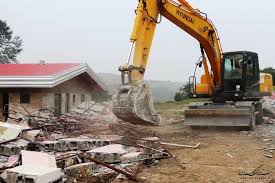 تخريب هفت بناي غير مجاز در زمين هاي کشاورزي گرگان