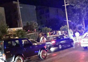 تصادف وحشتناک موتورسیکلت با خودروی فضای سبز شهرداری گرگان+18