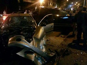 تصادف شدید، رییس دانشگاه علوم پزشکی ارومیه را راهی بیمارستان کرد+تصاویر 