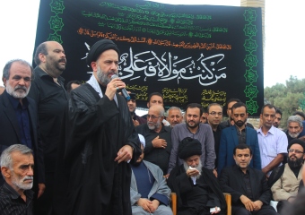 تصاویر / مراسم دسته روی شهادت امام علی(ع) با حضور آیت الله علوی گرگانی