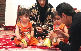 روزگار سخت خانواده یک زندانی +(تصاویر)