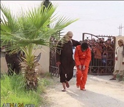 گردن زدن سه اهل سنت بدست داعش+ عکس ( +18 ) 