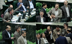 (تصاویر) تنش میان کوچک‌زاده و کاظم جلالی 