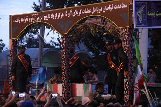 گزارش تصویری از تشییع باشکوه شهدای غواص درگرگان