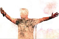 وشش جالب  کنسرت «حمید عسکری» در سالن میلاد نمایشگاه بین المللی تهران+تصاویر