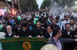  مراسم استقبال از کاروان زیر سایه خورشید در گرگان برگزار شد + تصاویر 