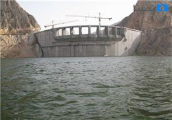 سد بوستان در استان گلستان پرآب شد