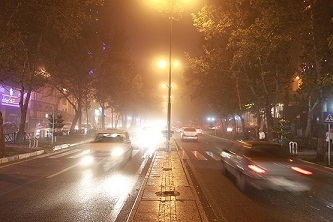 طوفان با سرعت ۷۰ کیلومتر تهران را در نوردید