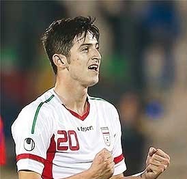 سردار آزمون، برترین گلزن ایران در رقابت های مقدماتی جام جهانی+عکس