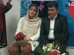 جشن عقد یک کارتن خواب با دختری تحصیلکرده + تصاویر 