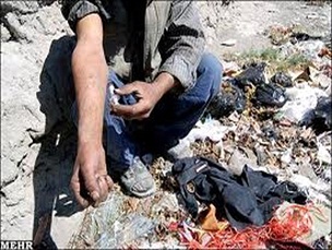 معتادی که بچه‌ اش را پیش فروش کرد