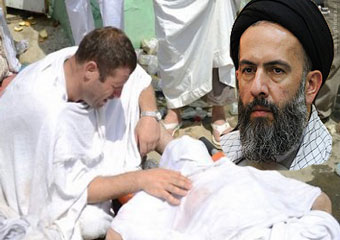 سرکشی و پیگیر مشکلات مجروحان و آسیب‌ دیدگان گلستانی حادثه منا توسط حجت الاسلام سید علی طاهری