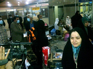 بازگشت اولین گروه از زائران حج تمتع گلستانی +عکس