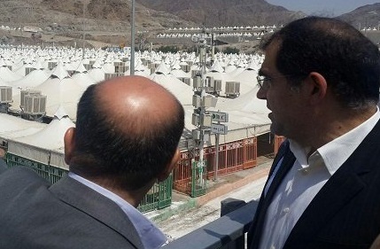 بازدید دکتر سید حسن هاشمی از محل فاجعه منا+ تصاویر