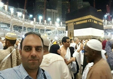 تصویری از خبرنگار جانباخته صدا و سیما در فاجعه منا+نامه دخترش