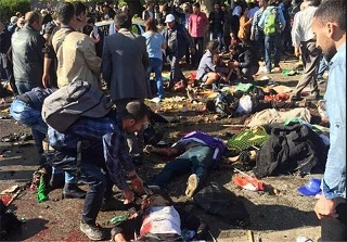 کشته و ده‌ها زخمی در 2 انفجار شدید در پایتخت ترکیه+تصاویر