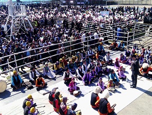 گزارش تصویری از رئیس جمهور در ورزشگاه متقی ساری 