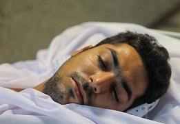 عکس/ یکی از مجروحان حادثه تیراندازی دزفول 