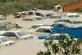 تصویر/ سیل در رامسر 