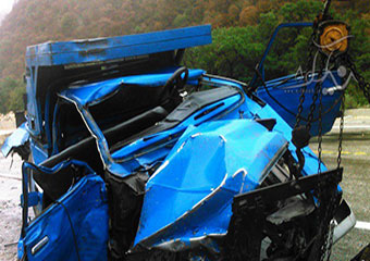 تصادف مرگبار در پارک ملی گلستان + تصاویر