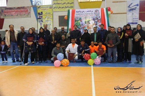 هفت ورزشکار پارا المپیکی گنبد کاووس مورد تجلیل قرار گرفتند