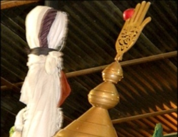 مراسم علم بندان در گرگان برپا شد