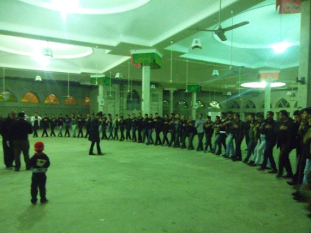 مراسم جوش زنی هیئت رضوی ساعت ۲۱ امشب