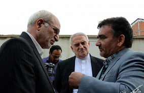 دلجویی معاون وزیر کشور از خانواده مرجان نازقلیچی فرماندار فقید بندرترکمن +تصاویر