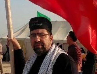عکس/ غضنفر رکن آبادی در پیاده روی اربعین