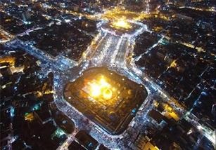 تصاویر زیبا از حضور میلیون‌ها عاشق در کربلا