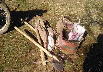 دستگیری حفاران غیرمجاز در منطقه ایلانلی دشت شادر پارک ملی گلستان