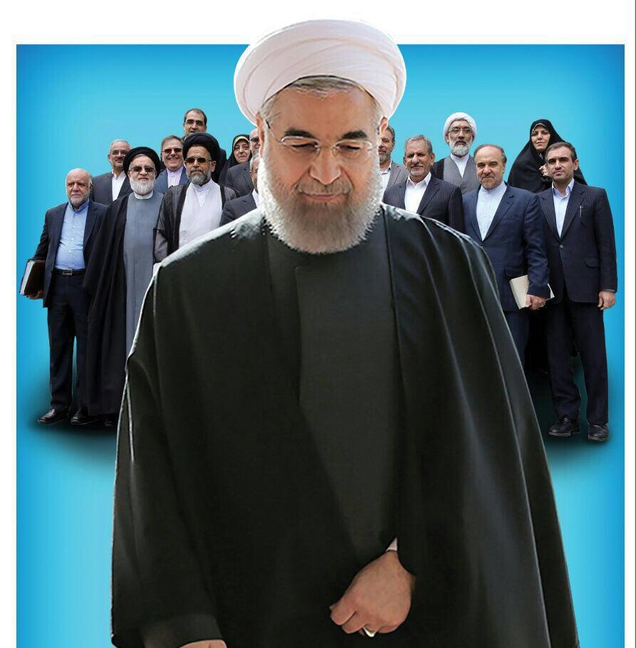 دروغ بزرگ روحانی در روز روشن +عکس وفیلم