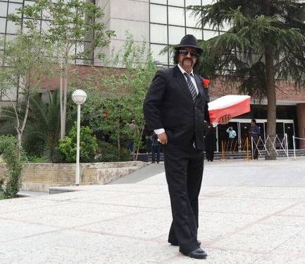 عکس/ ثبت نام یک داش مشتی در انتخابات ریاست جمهوری