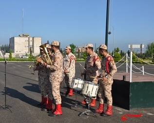 حاشیه های جالب ودیدنی از رژه نیروهای مسلح در گرگان