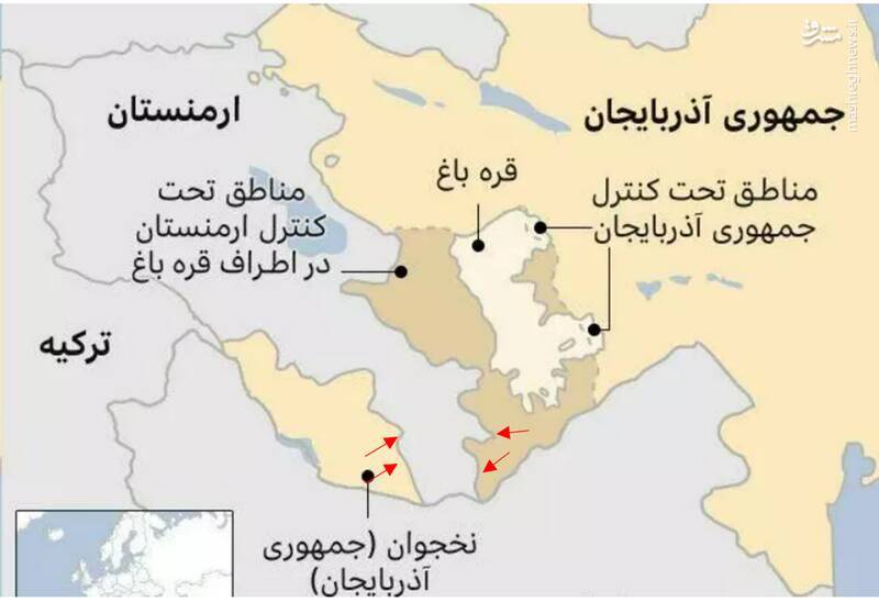 ارزیابی آخرین تحولات میان ارمنستان و آذربایجان/ عبور از خط قرمز ایران در منطقه قره‌باغ چه تبعاتی برای باکو دارد؟ / ردپای پنهان ناتو با هدایت انگلیسی‌ها در استان سیونیک+ نقشه‌های میدانی