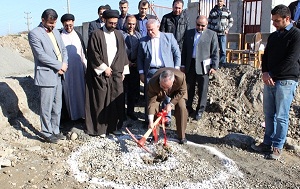 کلنگ زنی ساختمان دادسرای عمومی و انقلاب مرکز استان / رفع مشکل کمبود فضای اداری محاکم دادسرای گرگان