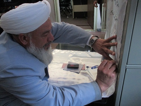 طومار «لبیک یا رسول الله» در گلستان امضا شد/تصاویر