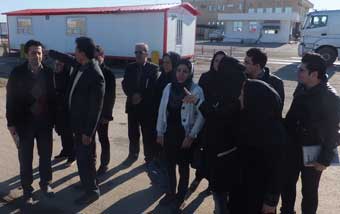 حضور خبرنگاران گلستانی در گمرک اینچه برون