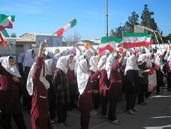 بندرترکمن/کودکان بندرترکمن به استقبال امام رفتند