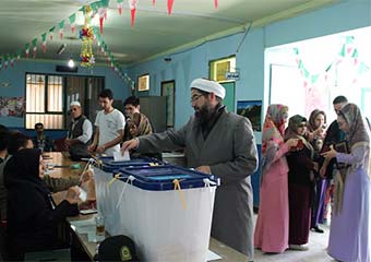 گزارش تصویری/حضور گسترده و پرشور مردم شهرستان بندرترکمن در انتخابات