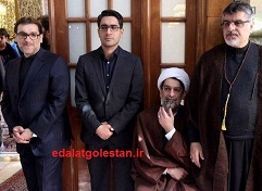 عکس پسران مرحوم واعظ طبسی در یک قاب