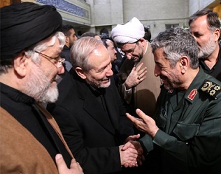 چه کسانی در مراسم ترحیم برادر سردار صفوی شرکت کردند+تصاویر