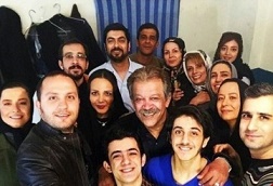 سلفی های پشت صحنه سریال کیمیا