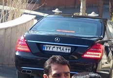 	 بنز جدید هاشمی رفسنجانی +تصویر