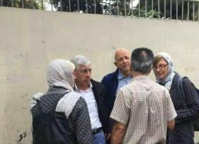 جک استراو وزیر  در خیابان فردوسی تهران*تصویر