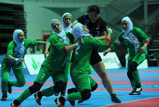 اردوی تیم ملی کبدی جوانان دختر ایران در گرگان