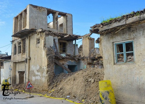 محل تشکیل جلسات سران مشروطه خواه استراباد در حال نابودی