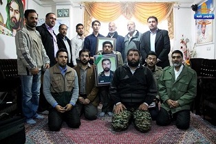 کاروان رسانه ای استان گلستان مهمان خانواده اولین شهید مدافع حرم گلستان شدند